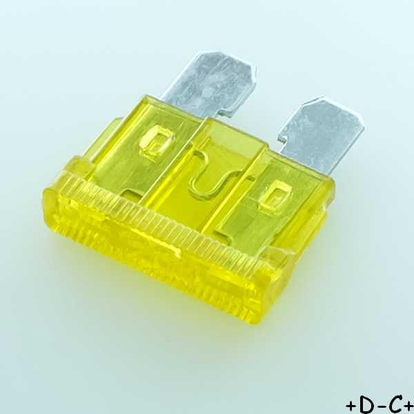 Fusible 20A auto standard 19mm