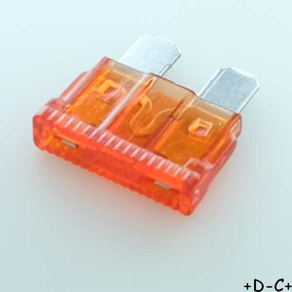 Fusible 5A auto standard 19mm