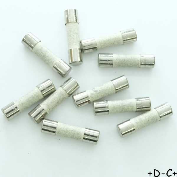 Fusible 3.15A rapide 5x20mm céramique 250V CFB0521CF/3.15 Camdenboss (vrac 10) - Distri-Compo