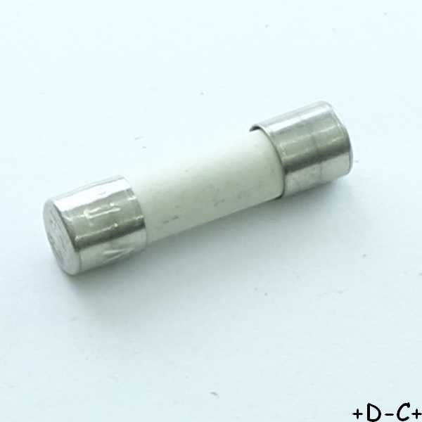 Fusible 1A rapide 5x20mm céramique 250V ESKA