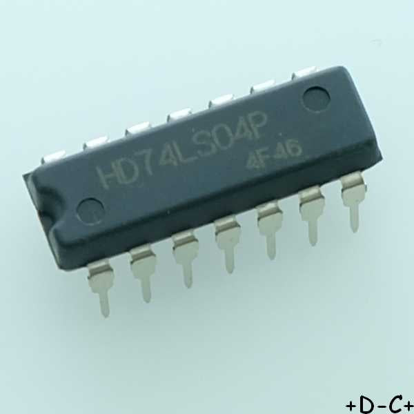 HD74LS04P 6 portes Inverseuses NON DIP-14 Renesas
