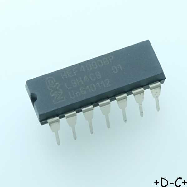HEF4000BP NOR Inverter Gate 2-Element DIP-14 NXP RoHS