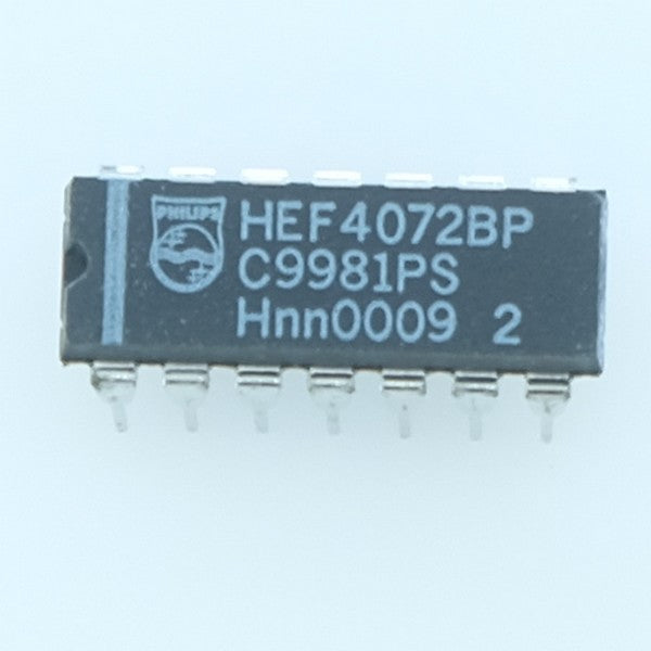 HEF4072BP CMOS Dual 4 input or gate DIP-14 Philips