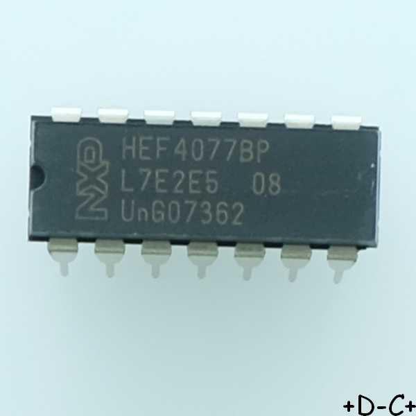 HEF4077BP CMOS Quad Exclusive-NOR Gate DIP-14 NXP RoHS