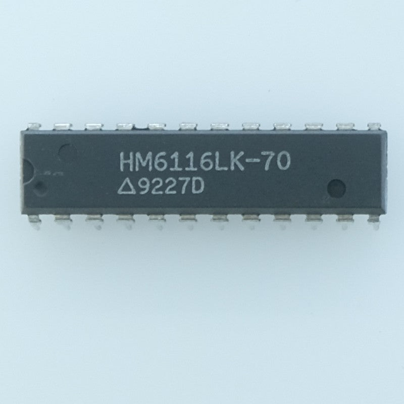 HM6116LK-70 Mémoire SRAM CMOS statique 2K×8bits 5V 70ns DIP-24E Hitachi