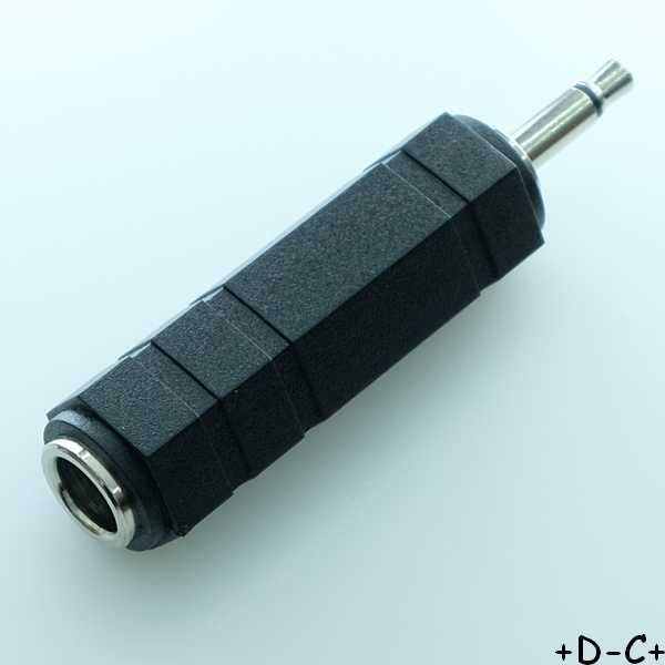Adaptateur Jack 3.5mm mono mâle vers Jack 6.35mm mono femelle IA-MM3563 Same Sky