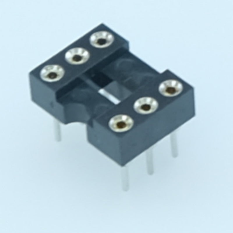 Support tulipe 6 broches 2.54mm ICM-306-1-GT Adam Tech