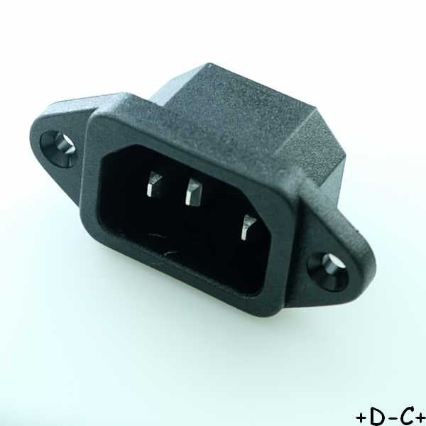 Embase secteur IEC mâle 250V 10A