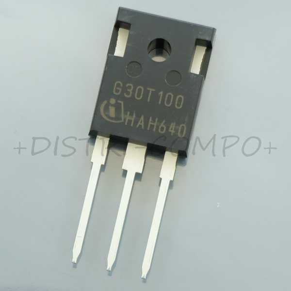 IGW30N100TFKSA1 Transistor IGBT N-CH 1000V 60A 412W TO-247 Infineon RoHS