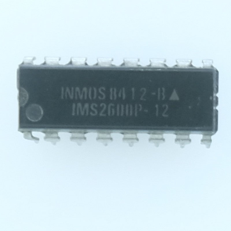 IMS2600P-12 Mémoire DRAM dynamique 64K×1bit 120ns DIP-16 Inmos
