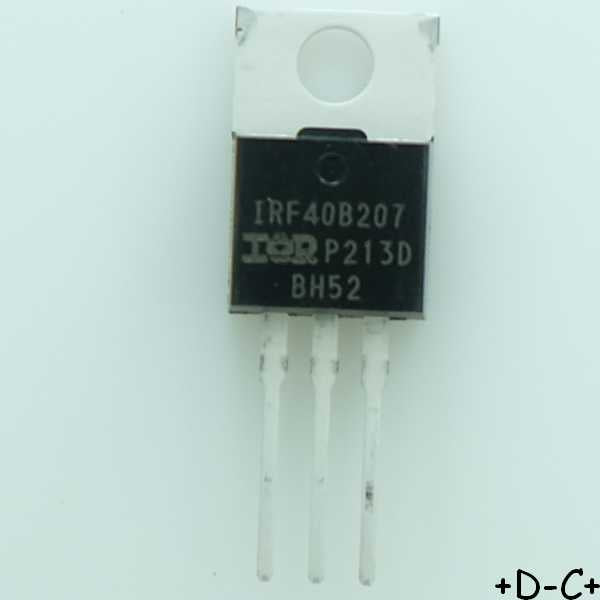 IRF40B207 Transistor MOSFET N 40V 95A 0.0036ohm TO-220AB I.R. RoHS