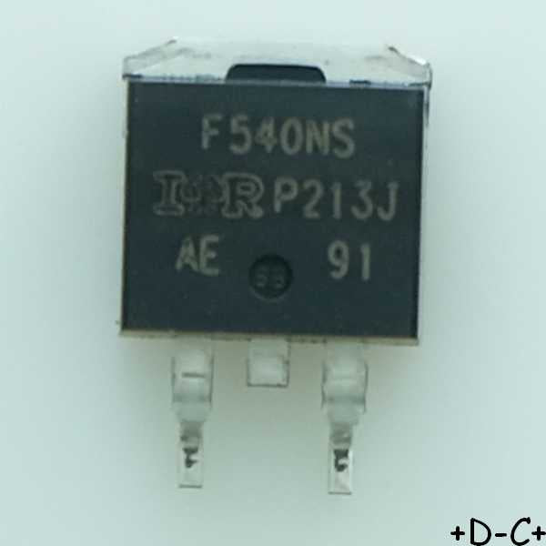IRF540NS Transistor Mosfet 100V 33A D2-PACK I.R. RoHS