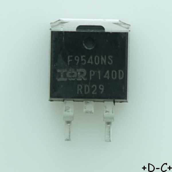 IRF9540NSPBF Transistor Mosfet 100V 23A D2-PAK I.R.