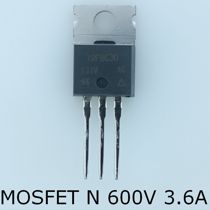IRFBC30PBF Transistor TO-220 600V 3.6A Vishay - Distri-Compo