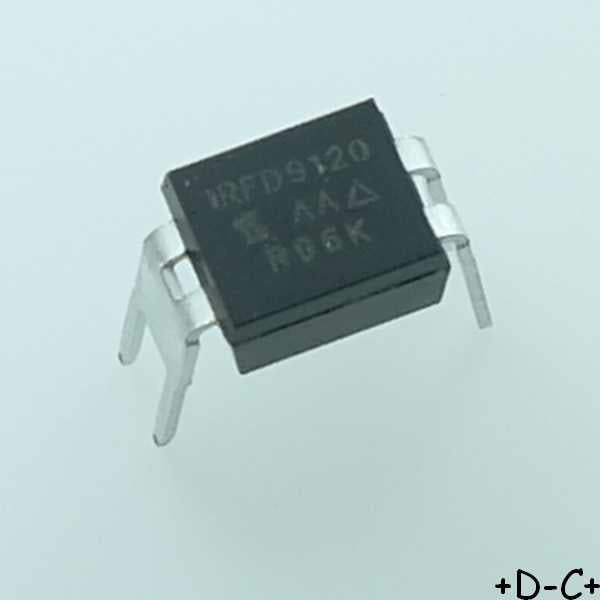 IRFD9120PBF Transistor MOSFET P-CH DIP-4 100V 1A Vishay