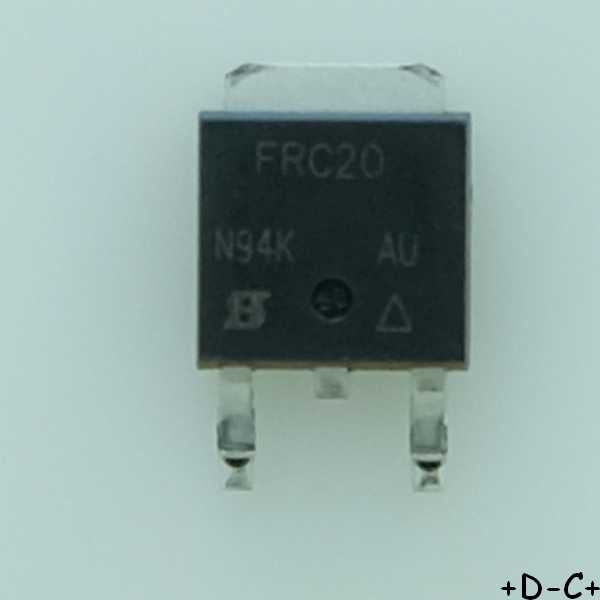 IRFRC20PBF Transistor 600V 2A DPAK Vishay RoHS