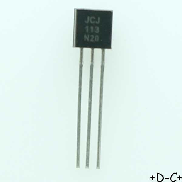 J113 Transistor JFET N-CH TO-92 ONS RoHS