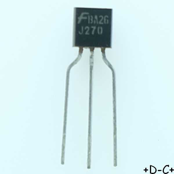 J270-D27Z Transistor JFET P-CH TO-92 ONS RoHS