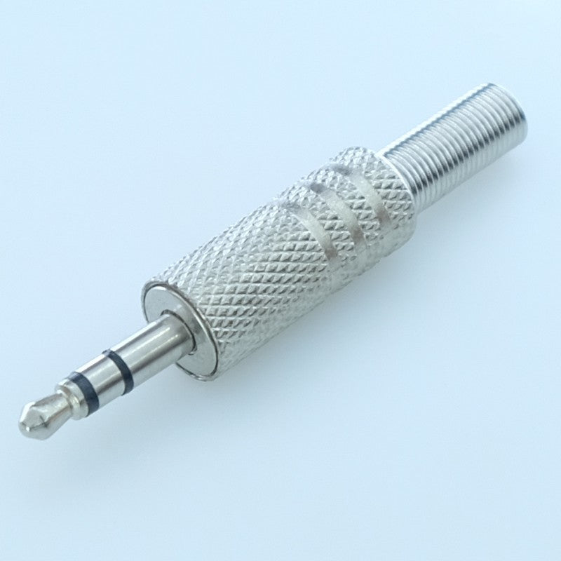 Fiche Jack 3.5mm Stéréo mâle à souder métal 1800 Adafruit