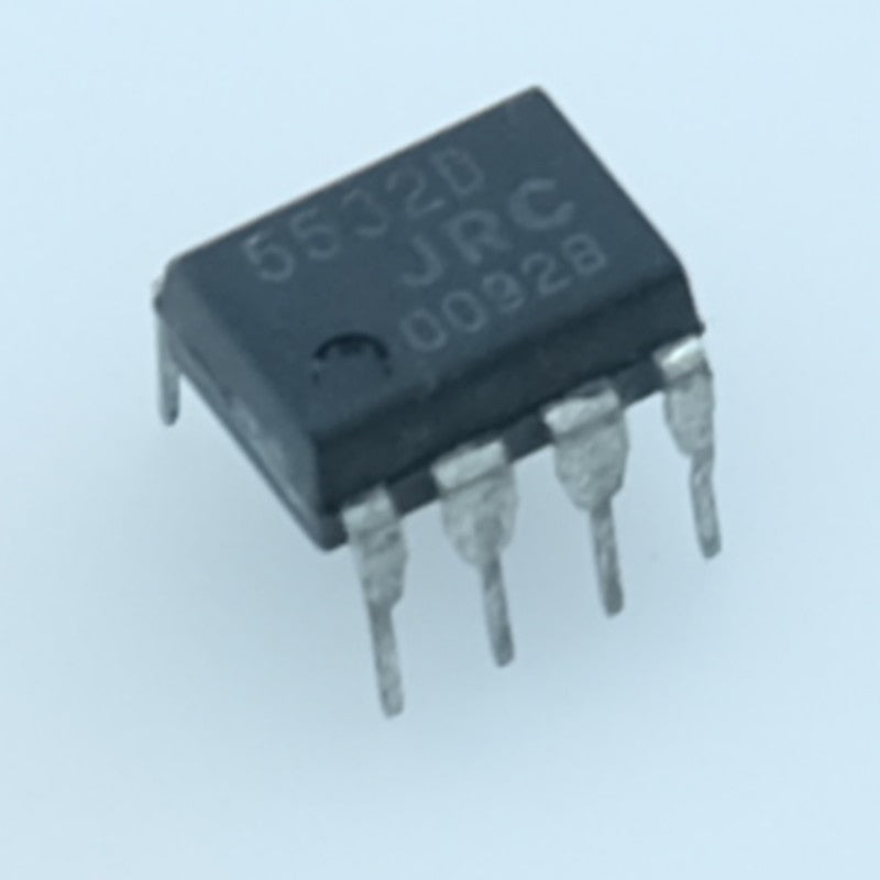 JRC5532D Amplificateur opérationnel double faible bruit 10MHz DIP-08 JRC