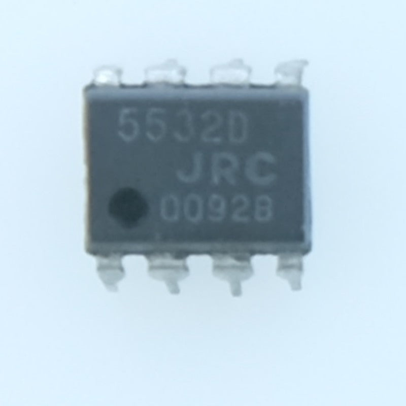 JRC5532D Amplificateur opérationnel double faible bruit 10MHz DIP-08 JRC
