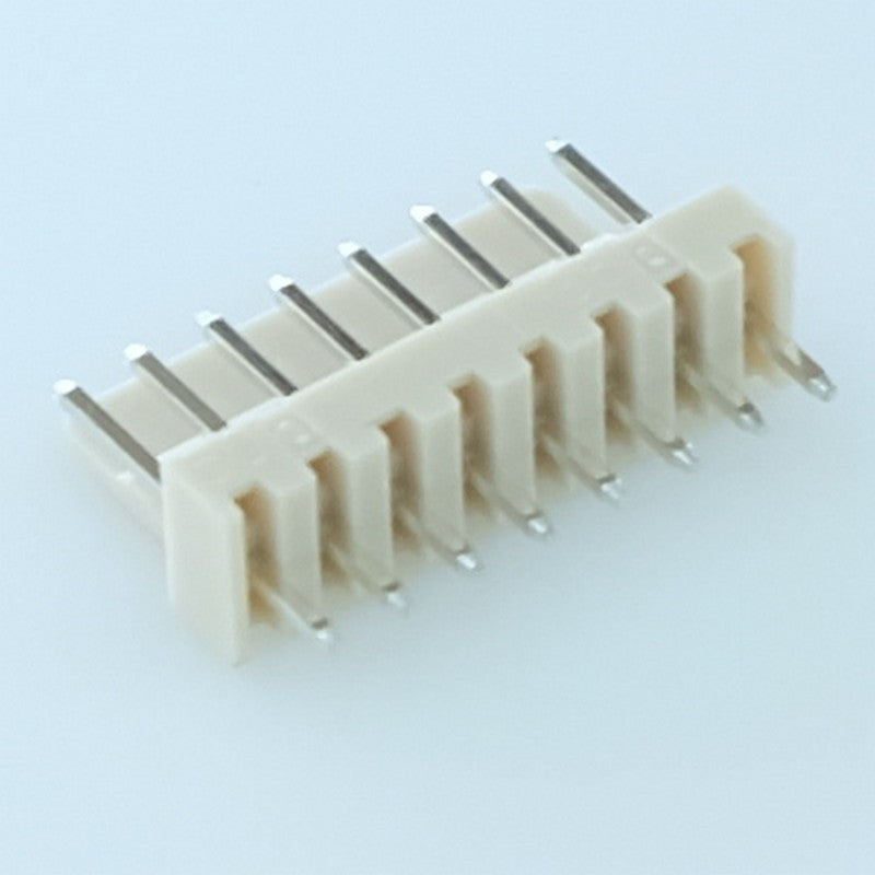 Embase 8 contacts mâle droite type KK 2.54mm