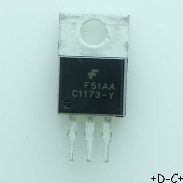 KSC1173Y Transistor BJT NPN 30V 3A 10W TO-220 ONS RoHS