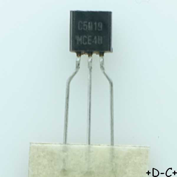 KSC5019MTA Transistor NPN 10V 2A 200hFE TO-92 ONS RoHS