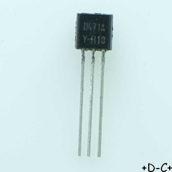 KSD471AY Transistor BJT NPN 30V 1A 800mW TO-92 ONS RoHS
