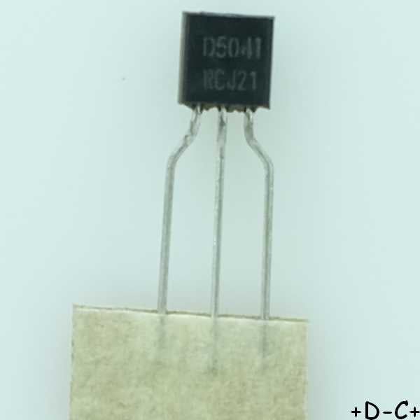 KSD5041RTA Transistor BJT NPN 20V 5A 750mW 340-600 hFE TO-92 ONS RoHS