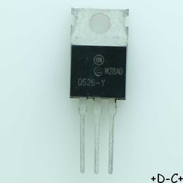 KSD526Y Transistor BJT NPN 80V 4A 30W TO-220 ONS RoHS