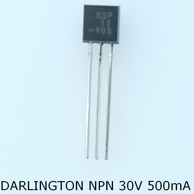 KSP13 Transistor Darlington NPN 30V 500mA TO-92 Fairchild