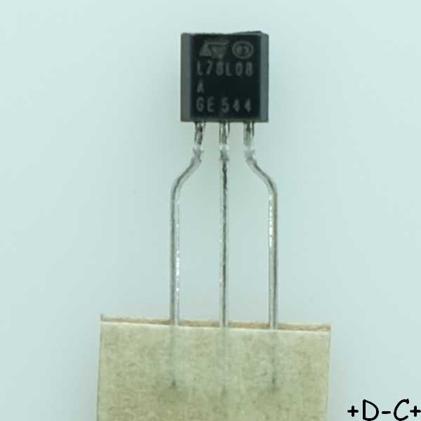 L78L08ACZ Regulateur postitif +8V 100mA STM RoHS