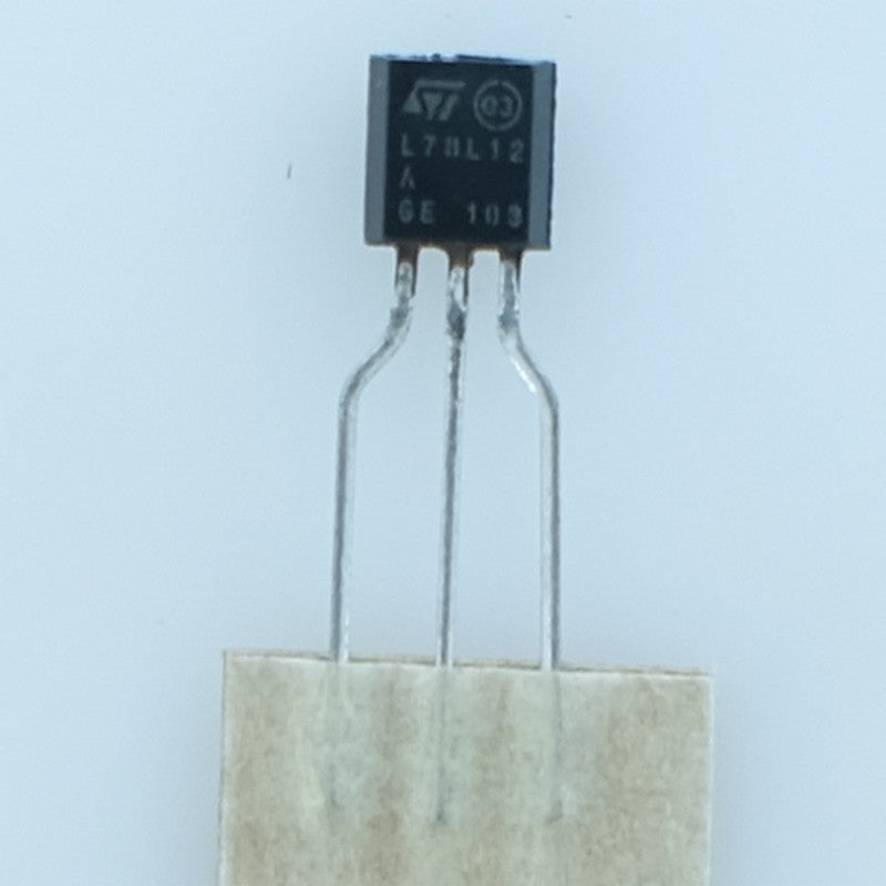 L78L12ACZ Régulateur postitif +12V 100mA TO-92 STM - Distri-Compo