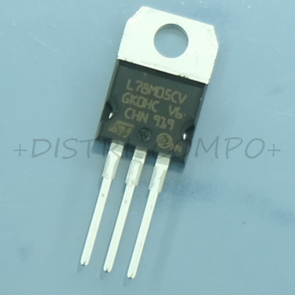 L78M05CV Régulateur positif +5V 500mA TO-220 STM