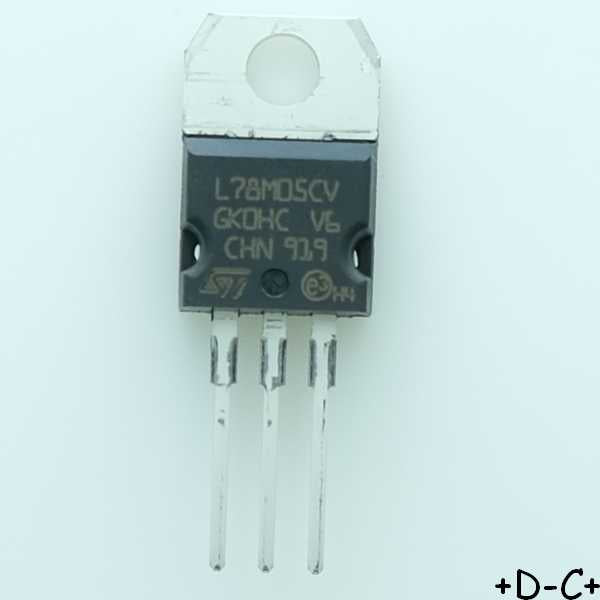 L78M05CV-DG Régulateur +5V 500mA TO-220AB STM