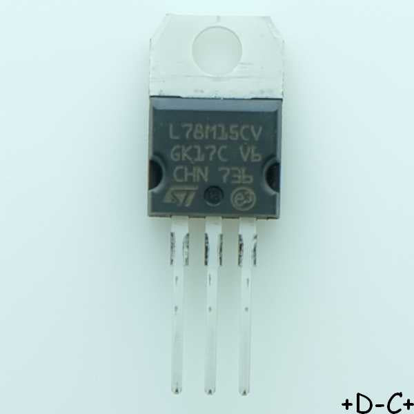 L78M15CV Regulateur +15V 500mA STM RoHS