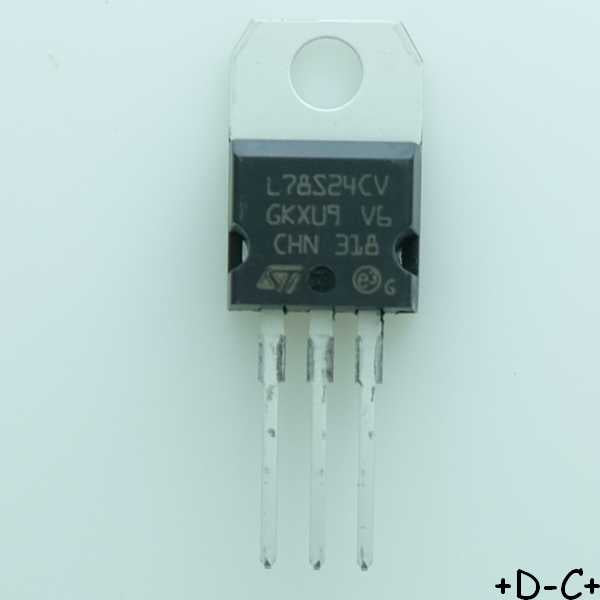 L78S24CV Régulateur positif +24V 2A TO-220 STM
