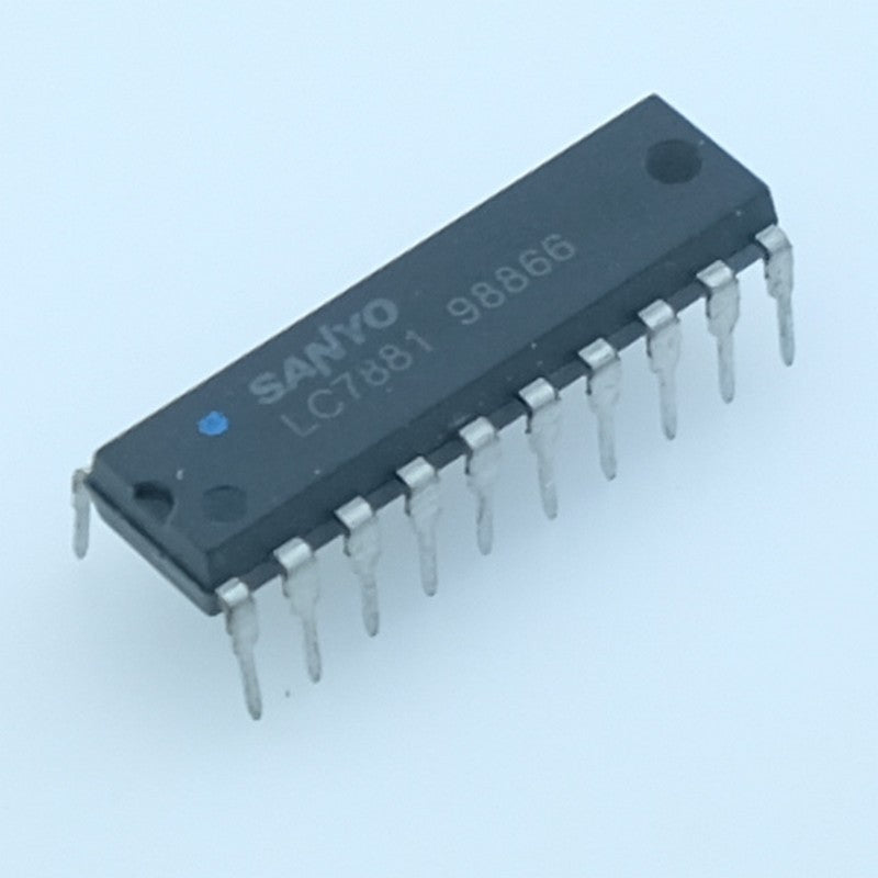 LC7881 Convertisseur N/A (DAC) stéréo 16 bits DIP-20 Sanyo