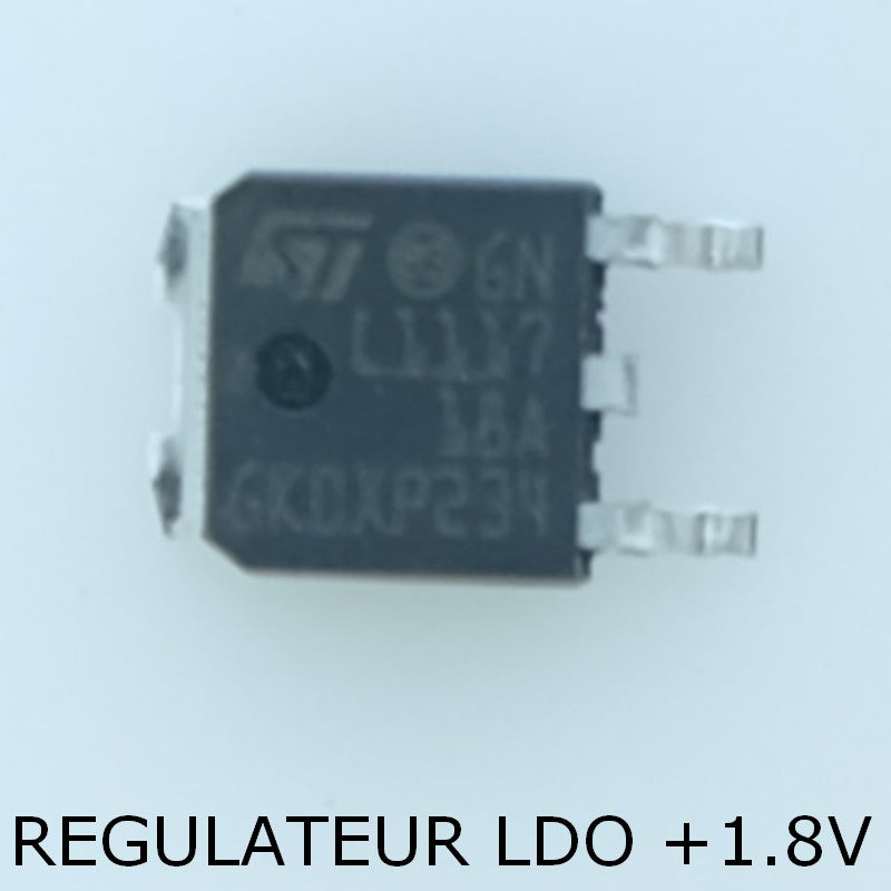 LD1117ADT18 LDO Régulateur +1.8V 1A DPAK STM
