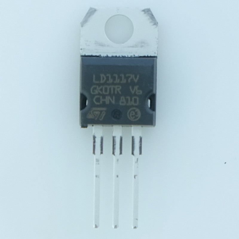 LD1117V-DG LDO Régulateur +1.25V to 15V 1.3A TO-220AB STM
