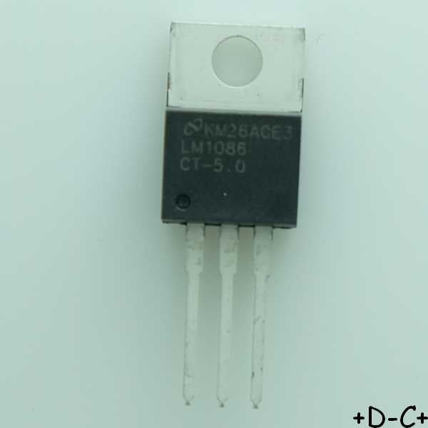 LM1086CT5 1.5A Low Dropout Positive Regulator TO-220 National RoHS