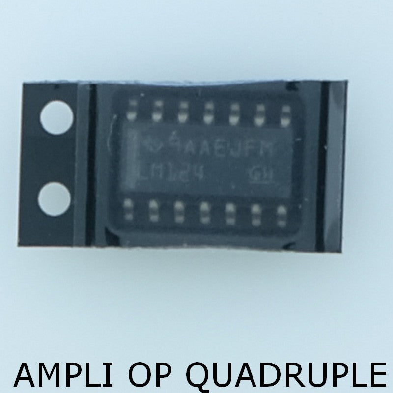 LM124DRG4 Operational amplifier Quad SO-14 Texas - Distri-Compo