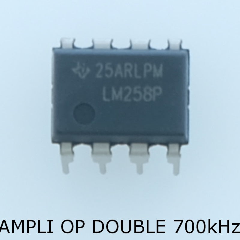 LM258P Amplificateur opérationnel double DIP-8 Texas Instruments