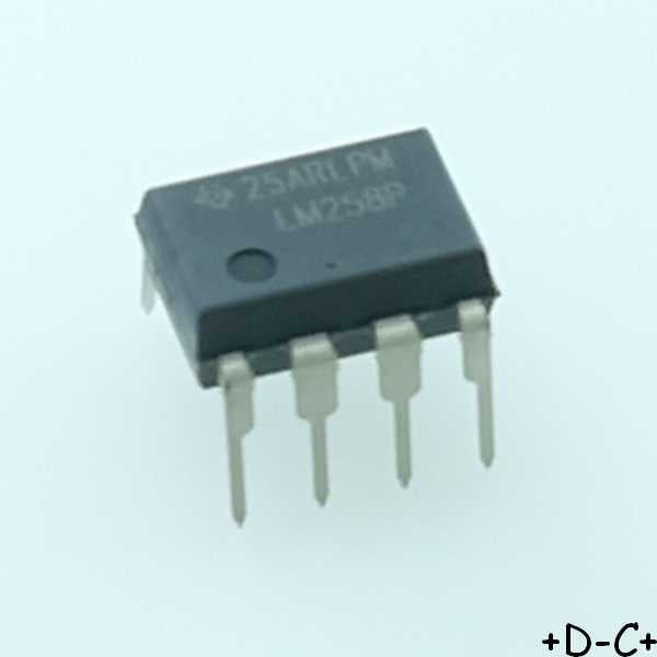 LM258P Dual Operational Amplifier DIP-8 Texas RoHS