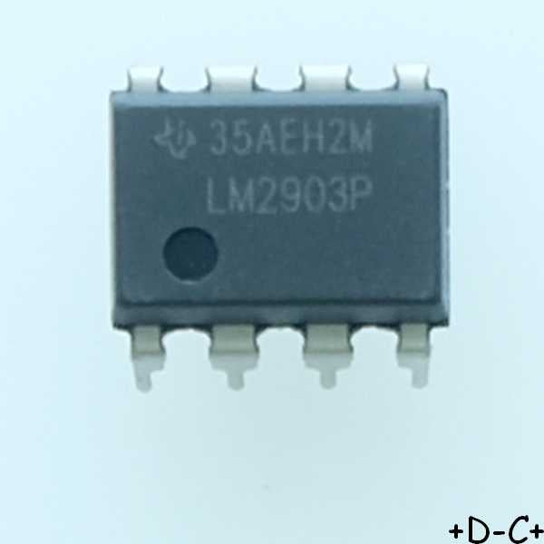 LM2903P Dual differential comparator DIP-8 Texas RoHS