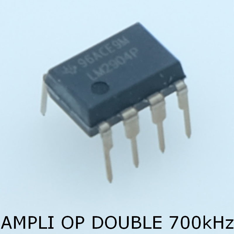LM2904P Double amplificateur opérationnel 26V 700kHz DIP-8 Texas - Distri-Compo