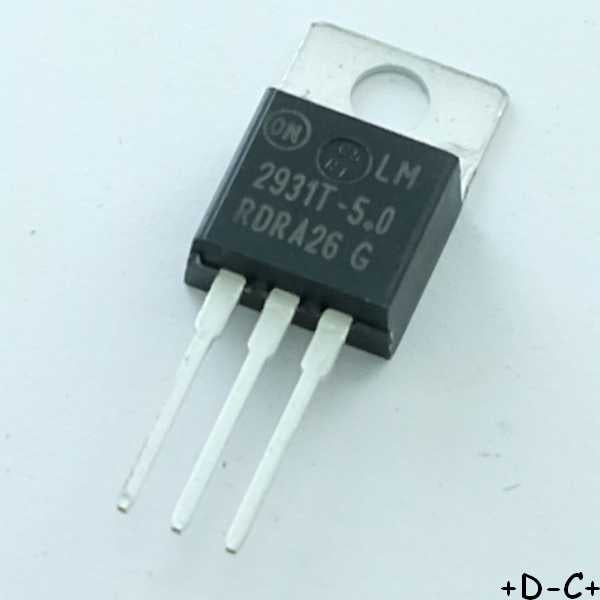 LM2931T-5.0G Regulator LDO TO-220-3 ONS RoHS