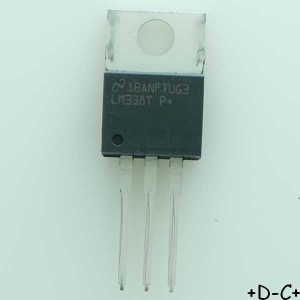 LM338T Regulateur lineaire 5A TO-220 Texas RoHS