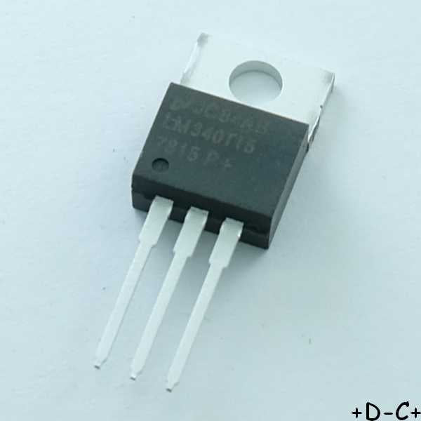 LM340T-15 3-Terminal Positive Regulators 15V TO-220 National RoHS